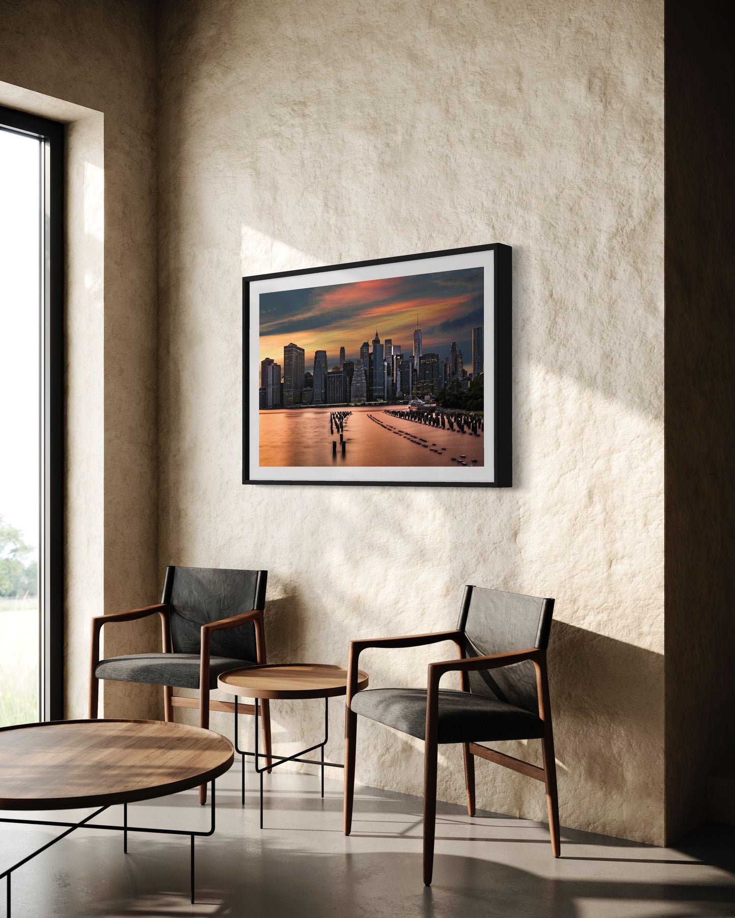 New York Sunset (Poster)