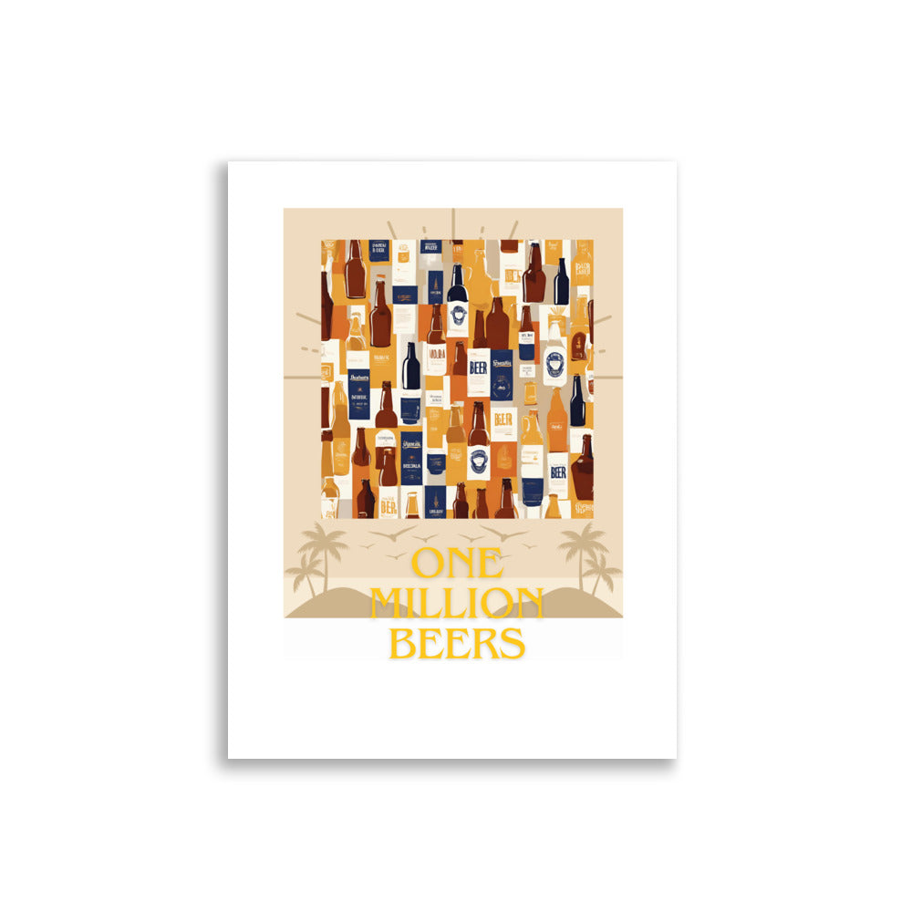 One Million Beers (Poster)