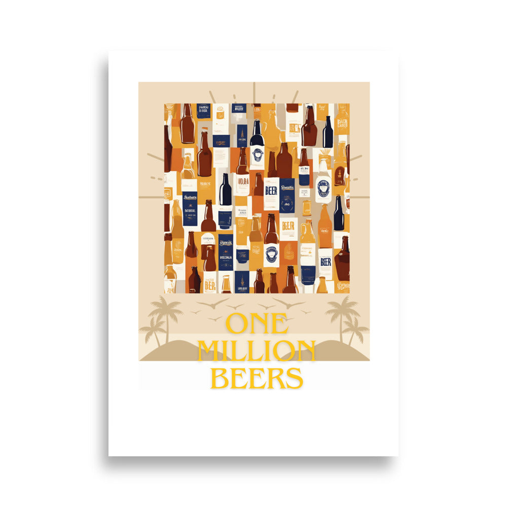 One Million Beers (Poster)