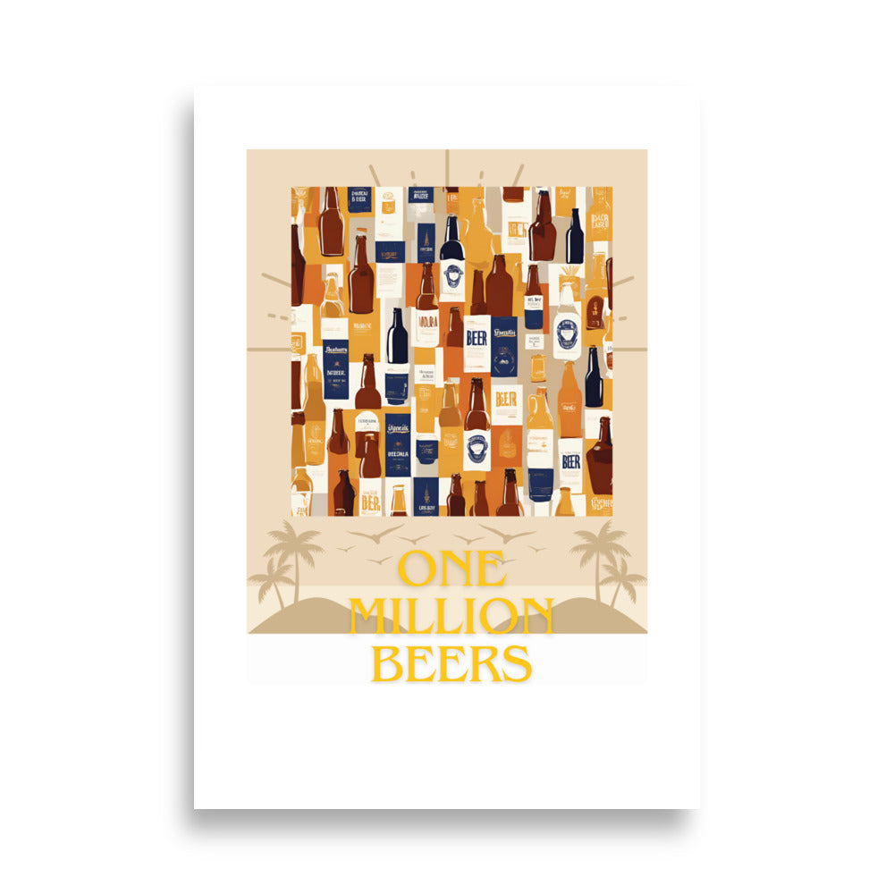 One Million Beers (Poster)