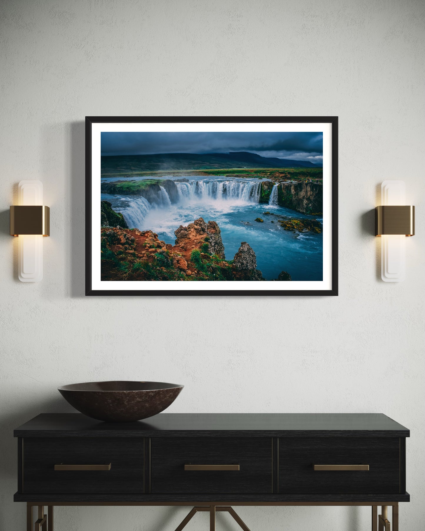 Dazzling Waterfall (Poster)