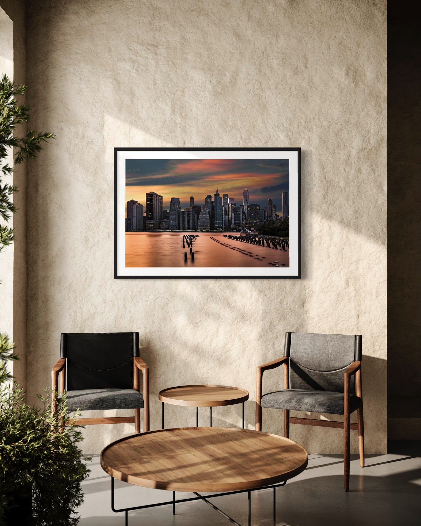 New York Sunset (Poster)