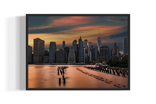 New York Sunset (Poster)