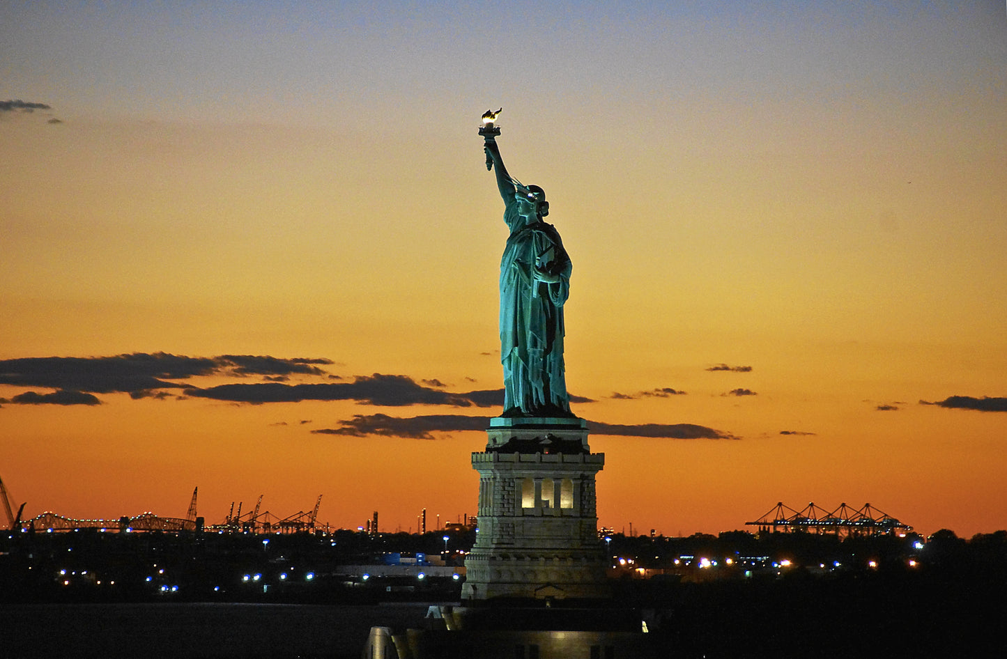 Statue of Liberty Sunset (Digital Download)