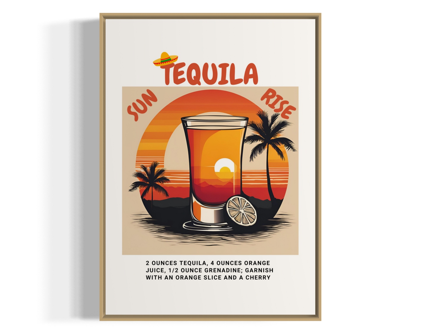 Tequila Sunrise (Poster)