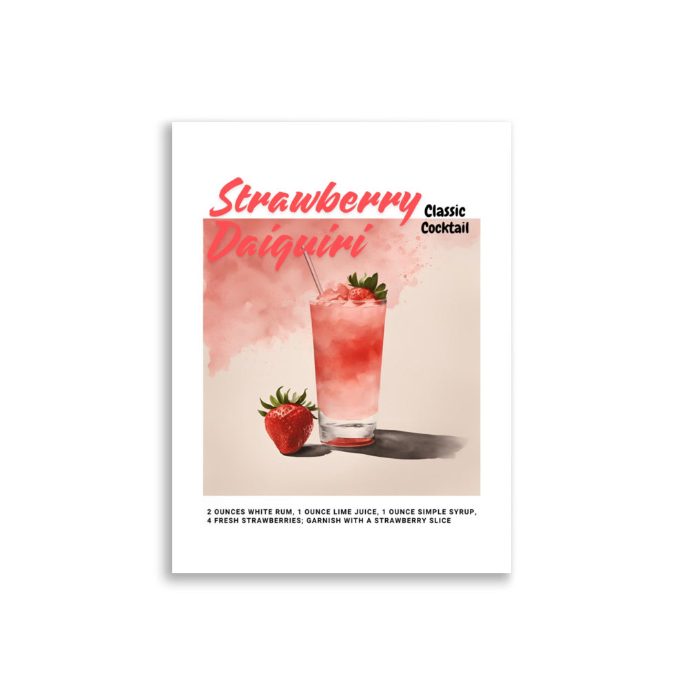 Strawberry Daiquiri (Poster)