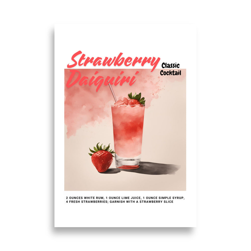 Strawberry Daiquiri (Poster)